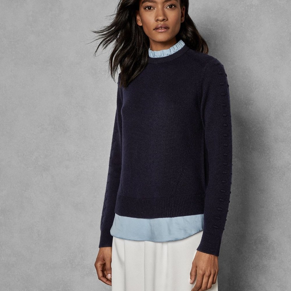 Ted Baker Lissiah wool cashmere blend sweater